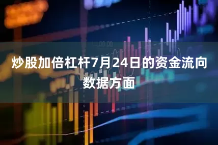 炒股加倍杠杆7月24日的资金流向数据方面